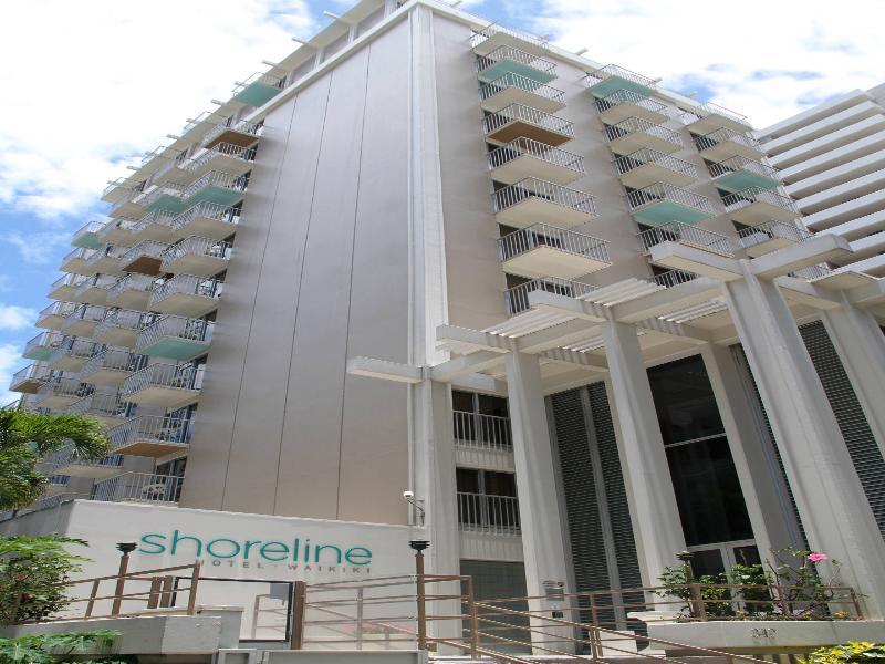 Shoreline Hotel Waikiki Honolulu Esterno foto